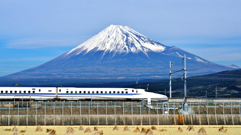 Shinkansen Schnellzug Japan