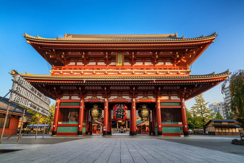 Kaminarimon Donnertor Asakusa Tokyo