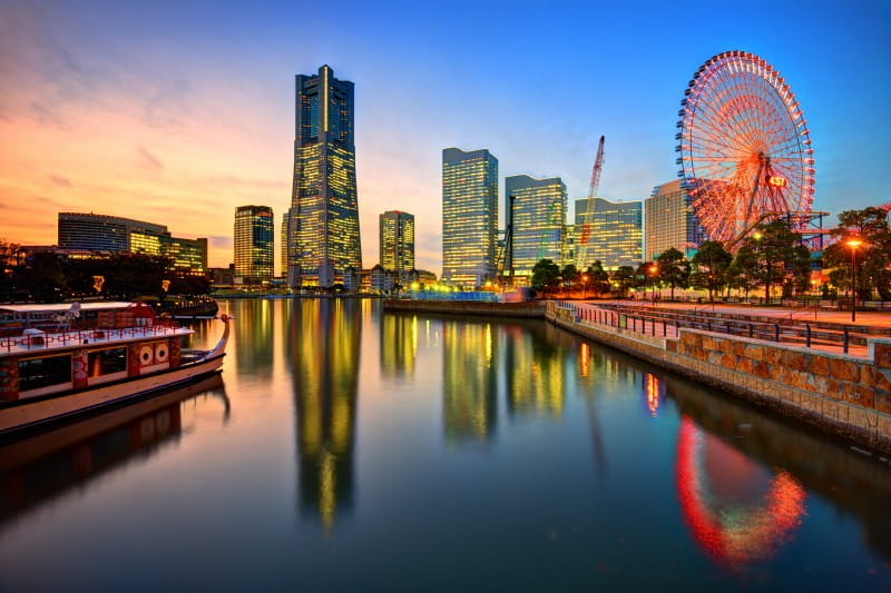 Yokohama Stadtbild