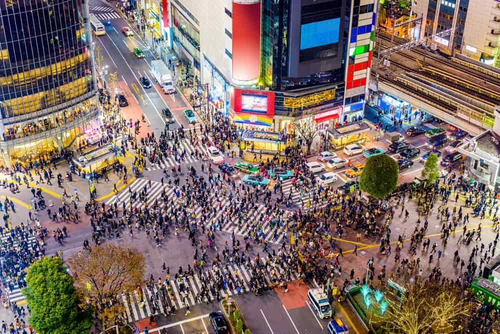Shibuya Kreuzung Tokyo