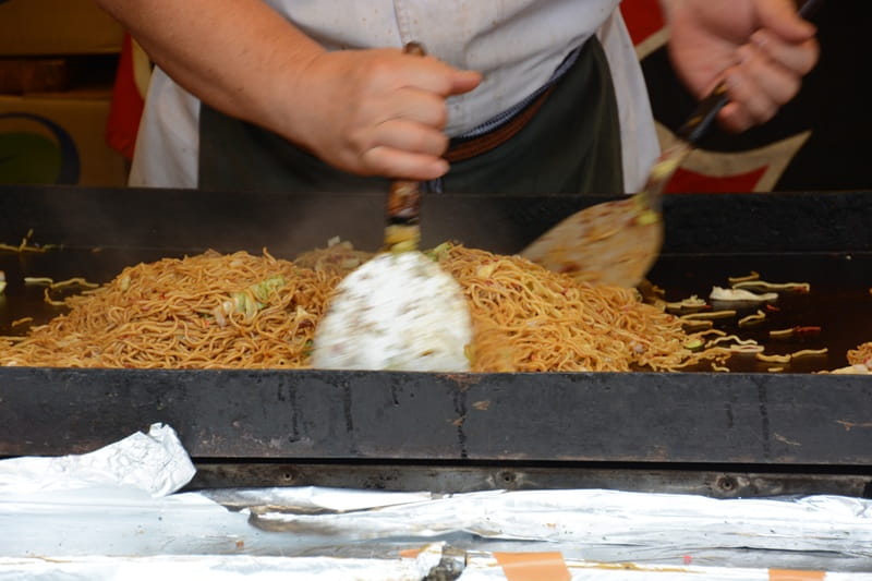 Yatai Straßenküche in Fukuoka