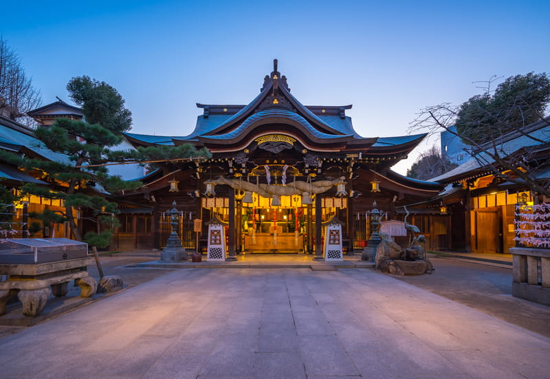 Kushida Schrein in Fukuoka