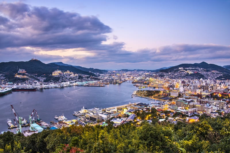 Nagasaki Hafen