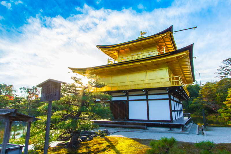 Goldener Pavillon Kinkakuji in Kyoto