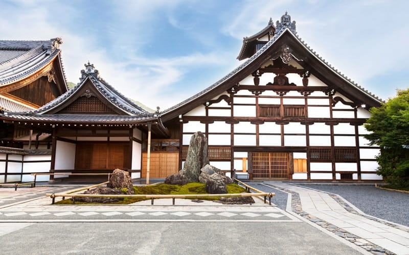 Tenryuji Tempel Weltkulturerbe in Arashiyama
