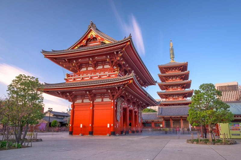 Sensoji Tempel in Asakusa Tokyo