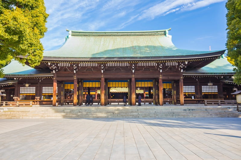 Meiji Schrein in Harajuku Tokyo