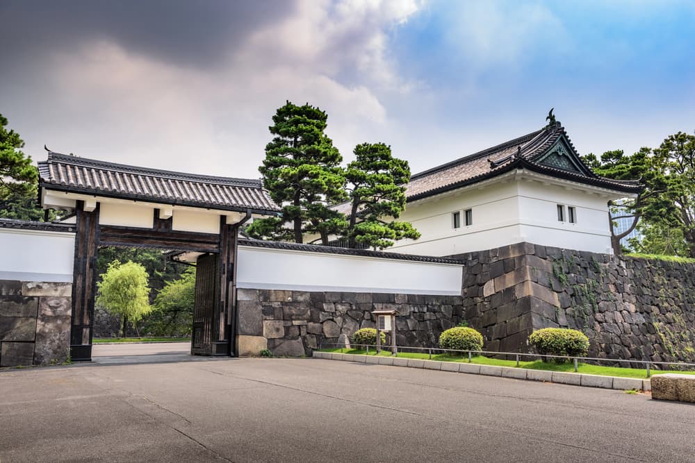 Tor des Tokyo Kaiserpalasts
