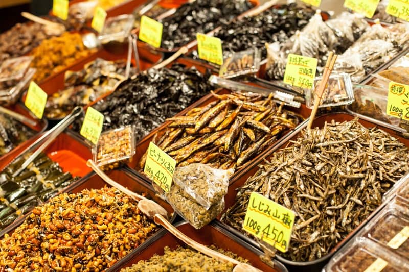 Ameya Yokocho Markt in Ueno Tokyo