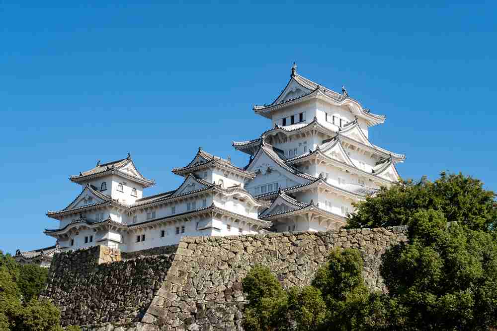 Himeji Schloss als Bild fuer die Suedkorea Japan Reise